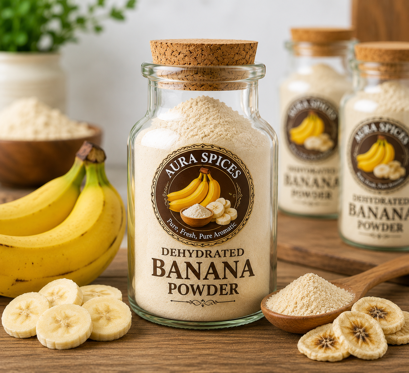 Dehydrated Banana Powder